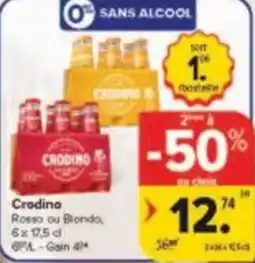 Carrefour Drive Crodino aanbieding