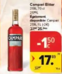 Carrefour Drive Campari bitter aanbieding