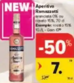 Carrefour Drive Aperitivo ramazzotti aanbieding