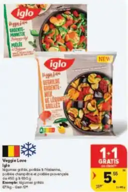 Carrefour Drive Veggie love iglo aanbieding