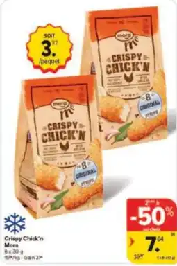 Carrefour Drive Crispy chick'n mora aanbieding