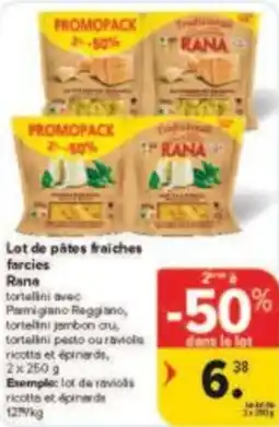 Carrefour Drive Lot de pâtes fraîches rana aanbieding