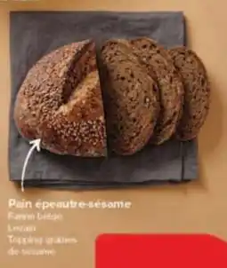 Carrefour Drive Pain épeautre sésame aanbieding