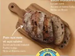 Carrefour Drive Pain aux noix et aux raisins aanbieding