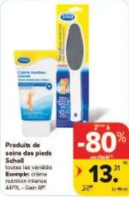 Carrefour Drive Produits de soins des pieds scholl aanbieding