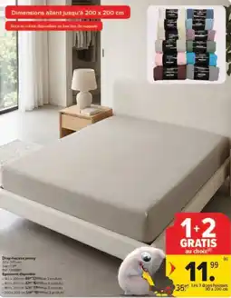 Carrefour Drive Drap-housse jersey aanbieding