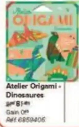 Carrefour Drive Atelier origami dinosaures aanbieding