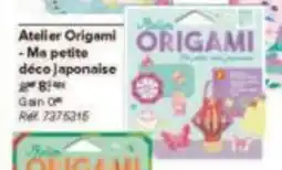 Carrefour Drive Atelier origami ma petite déco japonaise aanbieding