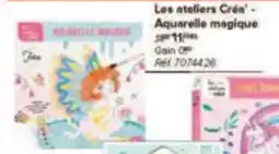 Carrefour Drive Les ateliers créa aquarelle magique aanbieding