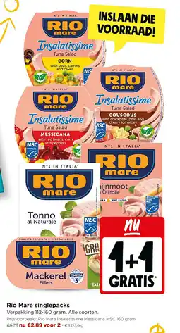 Jumbo Rio Mare singlepacks aanbieding