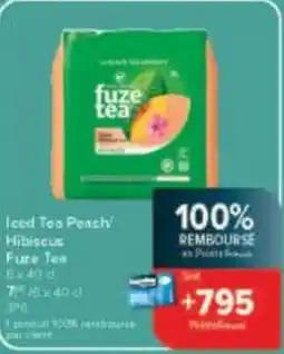 Carrefour Drive Iced tea peach hibiscus fure tea aanbieding