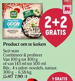 Delhaize Product om te koken Suzi wan aanbieding