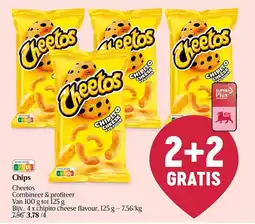 Delhaize Chips Cheetos aanbieding