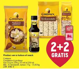 Delhaize Product om te koken of snack conimex aanbieding