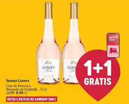 Delhaize Sunset lovers côte de provence aanbieding
