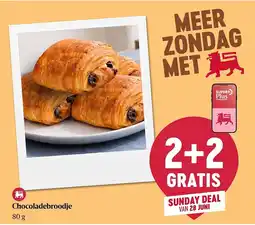 Delhaize Chocoladebroodje aanbieding