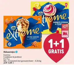 Delhaize Ijshoorntjes extrême aanbieding