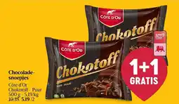 Delhaize Chocolade snoepjes Côte d'Or Chokotoff Puur aanbieding