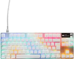 Coolblue SteelSeries Apex Pro TKL Gen 3 Gaming Toetsenbord Azerty Wit aanbieding