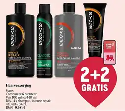 Delhaize Haarverzorging Syoss aanbieding