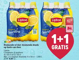 Delhaize Bruisende of niet-bruisende drank op basis van thee aanbieding