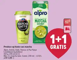 Delhaize Product op basis van matcha aanbieding