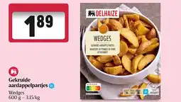 Delhaize Gekruide aardappelpartjes aanbieding