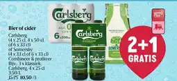 Delhaize Bier of cider aanbieding