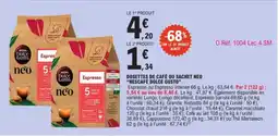 E.Leclerc Dosettes de Café ou Sachet Neo Nescafé Dolce Gusto aanbieding