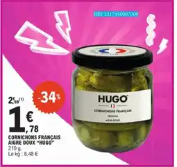 E.Leclerc Cornichons Français Aigre Doux Hugo aanbieding