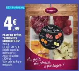 E.Leclerc Plateau Apéro Gourmets Charcutiers aanbieding