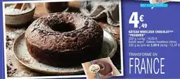 E.Leclerc Gâteau Moelleux Chocolat Pasquier aanbieding