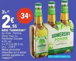E.Leclerc Biere Sommersby aanbieding