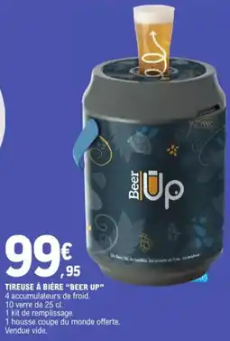 E.Leclerc Tireuse à Bière Beer Up aanbieding