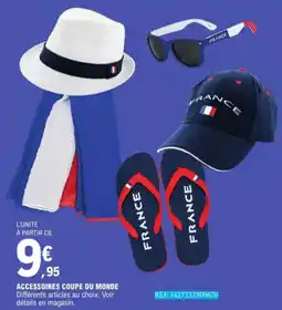 E.Leclerc Accessoires Coupe Du Monde aanbieding