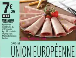 E.Leclerc Mortadelle Montorsi aanbieding