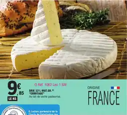 E.Leclerc Brie 33% Mat. Gr. Ermitage aanbieding