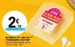 E.Leclerc Bethmale 32% Mat. Gr. Fromagerie Occitane aanbieding