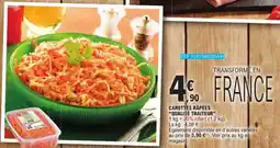 E.Leclerc Carottes Rapées Qualité Traiteur aanbieding