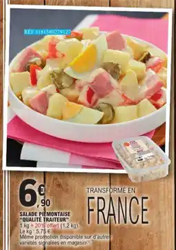 E.Leclerc Salade Piemontaise Qualité Traiteur aanbieding