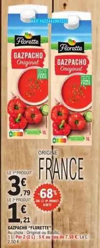 E.Leclerc Gazpacho Florette aanbieding