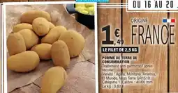 E.Leclerc Pomme De Terre De Consommation aanbieding