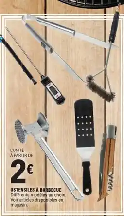 E.Leclerc Ustensiles à Barbecue aanbieding