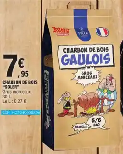 E.Leclerc Charbon De Bois Soler aanbieding