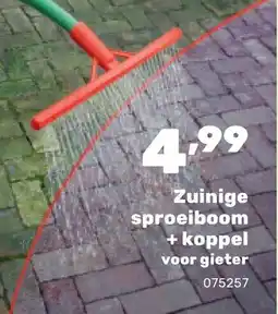 Happyland Zuinige sproeiboom + koppel voor gieter aanbieding