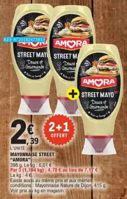 E.Leclerc Mayonnaise Street Amora aanbieding