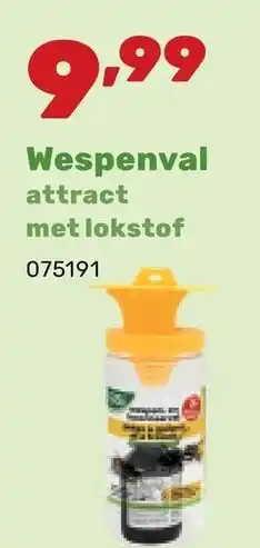 Happyland Wespenval attract met lokstof aanbieding