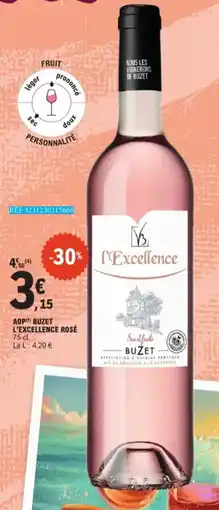 E.Leclerc AOP Buzet L'Excellence Rosé aanbieding