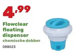 Happyland Flowclear floating dispenser aanbieding