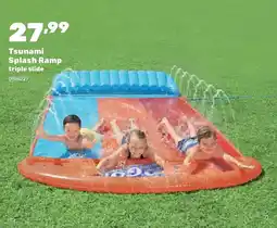Happyland Tsunami Splash Ramp triple slide aanbieding